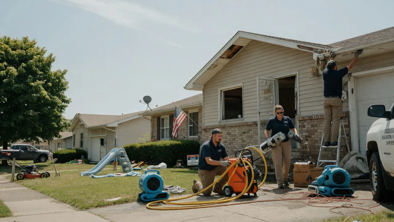 Water Damage Restoration in Crescent City, IL near me